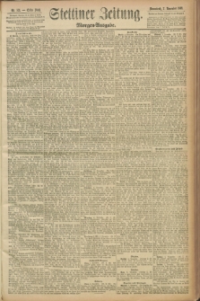 Stettiner Zeitung. 1891, Nr. 521 (7 November) - Morgen-Ausgabe