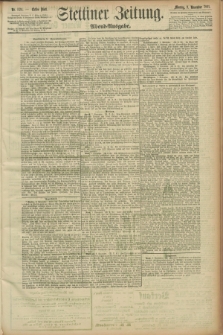 Stettiner Zeitung. 1891, Nr. 524 (9 November) - Abend-Ausgabe