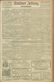 Stettiner Zeitung. 1891, Nr. 527 (11 November) - Morgen-Ausgabe