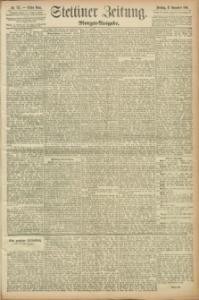 Stettiner Zeitung. 1891, Nr. 537 (17 November) - Morgen-Ausgabe