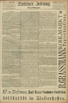 Stettiner Zeitung. 1891, Nr. 538 (17 November) - Abend-Ausgabe
