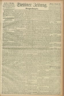Stettiner Zeitung. 1891, Nr. 551 (25 November) - Morgen-Ausgabe