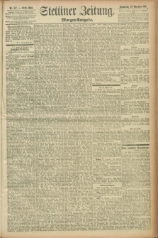 Stettiner Zeitung. 1891, Nr. 557 (28 November) - Morgen-Ausgabe