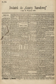 Gazeta Narodowa. 1897, nr 254