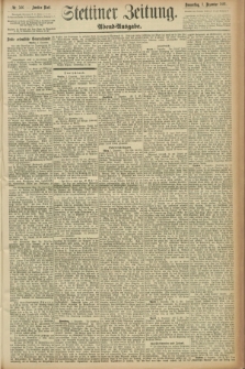 Stettiner Zeitung. 1891, Nr. 566 (3 Dezember) - Abend-Ausgabe