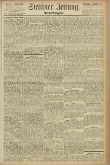 Stettiner Zeitung. 1891, Nr. 570 (5 Dezember) - Abend-Ausgabe