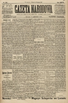 Gazeta Narodowa. 1897, nr 255