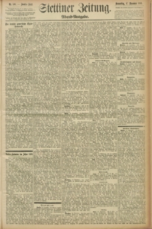 Stettiner Zeitung. 1891, Nr. 590 (17 Dezember) - Abend-Ausgabe