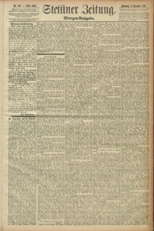 Stettiner Zeitung. 1891, Nr. 599 (23 Dezember) - Morgen-Ausgabe