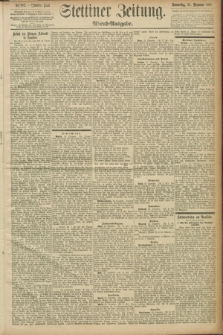 Stettiner Zeitung. 1891, Nr. 602 (24 Dezember) - Abend-Ausgabe