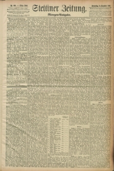 Stettiner Zeitung. 1891, Nr. 609 (31 Dezember) - Morgen-Ausgabe