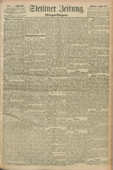 Stettiner Zeitung. 1892, Nr. 7 (6 Januar) - Morgen-Ausgabe