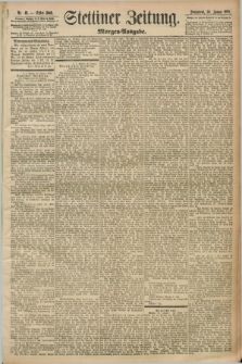 Stettiner Zeitung. 1892, Nr. 49 (30 Januar) - Morgen-Ausgabe