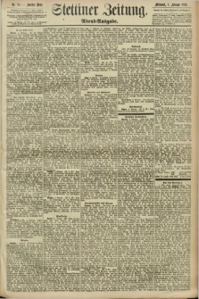 Stettiner Zeitung. 1892, Nr. 56 (3 Februar) - Abend-Ausgabe