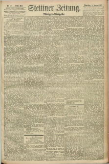 Stettiner Zeitung. 1892, Nr. 57 (4 Februar) - Morgen-Ausgabe