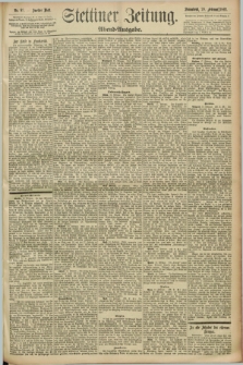 Stettiner Zeitung. 1892, Nr. 86 (20 Februar) - Abend-Ausgabe