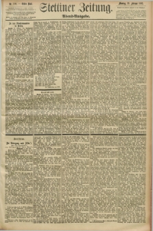 Stettiner Zeitung. 1892, Nr. 100 (29 Februar) - Abend-Ausgabe