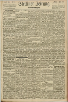Stettiner Zeitung. 1892, Nr. 104 (2 März) - Abend-Ausgabe