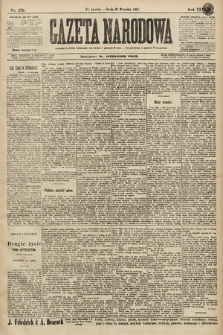 Gazeta Narodowa. 1897, nr 270