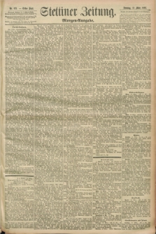 Stettiner Zeitung. 1892, Nr. 123 (13 März) - Morgen-Ausgabe