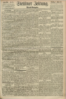 Stettiner Zeitung. 1892, Nr. 130 (17 März) - Abend-Ausgabe