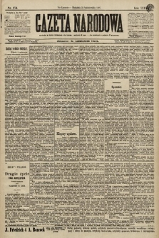 Gazeta Narodowa. 1897, nr 274