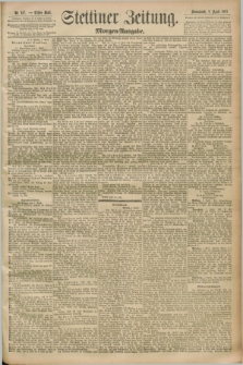 Stettiner Zeitung. 1892, Nr. 157 (2 April) - Morgen-Ausgabe