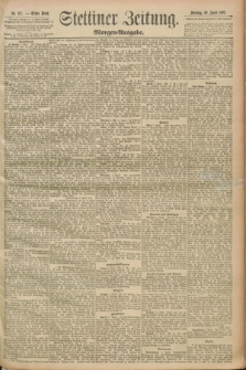 Stettiner Zeitung. 1892, Nr. 171 (10 April) - Morgen-Ausgabe