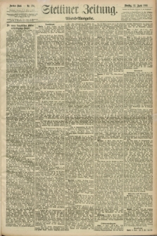 Stettiner Zeitung. 1892, Nr. 174 (12 April) - Abend-Ausgabe