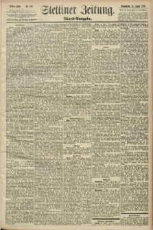 Stettiner Zeitung. 1892, Nr. 180 (16 April) - Abend-Ausgabe