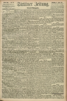 Stettiner Zeitung. 1892, Nr. 186 (21 April) - Abend-Ausgabe