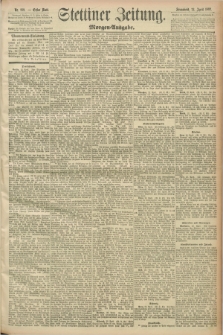 Stettiner Zeitung. 1892, Nr. 189 (23 April) - Morgen-Ausgabe