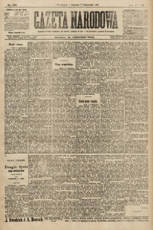 Gazeta Narodowa. 1897, nr 278