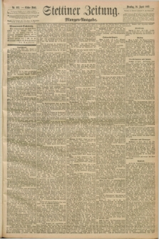 Stettiner Zeitung. 1892, Nr. 193 (26 April) - Morgen-Ausgabe