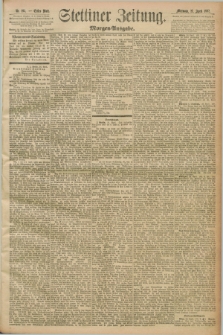 Stettiner Zeitung. 1892, Nr. 195 (27 April) - Morgen-Ausgabe