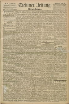 Stettiner Zeitung. 1892, Nr. 201 (30 April) - Morgen-Ausgabe