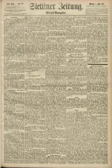 Stettiner Zeitung. 1892, Nr. 216 (9 Mai) - Abend-Ausgabe