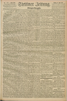 Stettiner Zeitung. 1892, Nr. 217 (10 Mai) - Morgen-Ausgabe