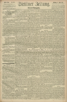 Stettiner Zeitung. 1892, Nr. 230 (18 Mai) - Abend-Ausgabe