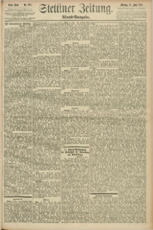 Stettiner Zeitung. 1892, Nr. 238 (23 Mai) - Abend-Ausgabe