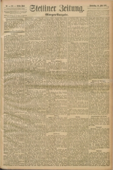 Stettiner Zeitung. 1892, Nr. 243 (26 Mai) - Morgen-Ausgabe