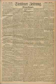 Stettiner Zeitung. 1892, Nr. 247 (29 Mai) - Morgen-Ausgabe