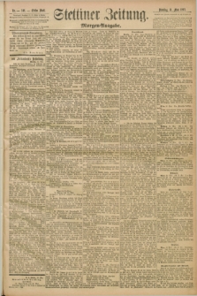 Stettiner Zeitung. 1892, Nr. 249 (31 Mai) - Morgen-Ausgabe