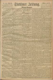 Stettiner Zeitung. 1892, Nr. 251 (1 Juni) - Morgen-Ausgabe