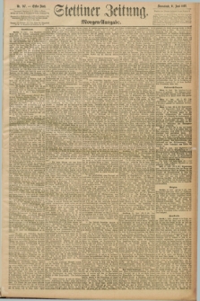 Stettiner Zeitung. 1892, Nr. 267 (11 Juni) - Morgen-Ausgabe