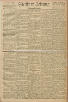 Stettiner Zeitung. 1892, Nr. 275 (16 Juni) - Morgen-Ausgabe
