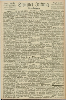 Stettiner Zeitung. 1892, Nr. 290 (24 Juni) - Abend-Ausgabe
