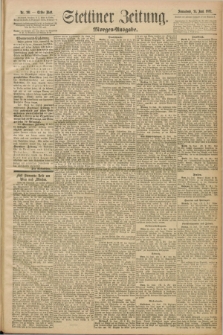 Stettiner Zeitung. 1892, Nr. 291 (25 Juni) - Morgen-Ausgabe