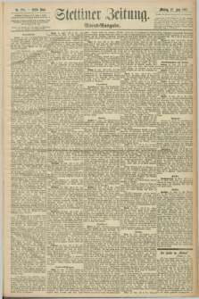 Stettiner Zeitung. 1892, Nr. 294 (27 Juni) - Abend-Ausgabe