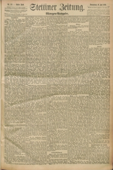 Stettiner Zeitung. 1892, Nr. 315 (9 Juli) - Morgen-Ausgabe